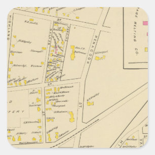 Concord, Prospect Hill Square Sticker
