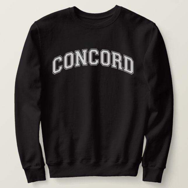 CONCORD University-Style Sweater America College (Design Front)