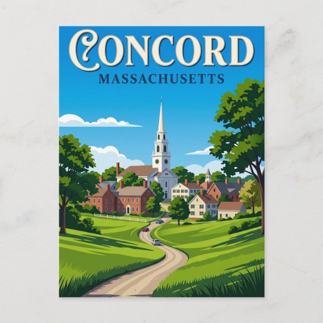 Concord USA Postcard (Front)
