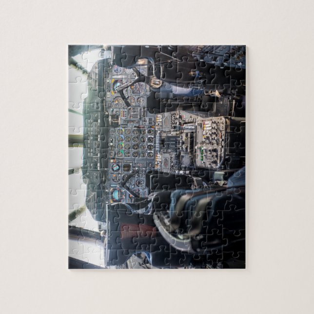Concorde Flight Deck Jigsaw Puzzle (Vertical)