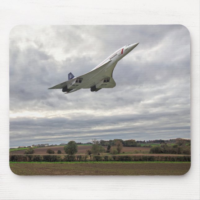 Concorde - High Speed Run Mouse Pad (Front)