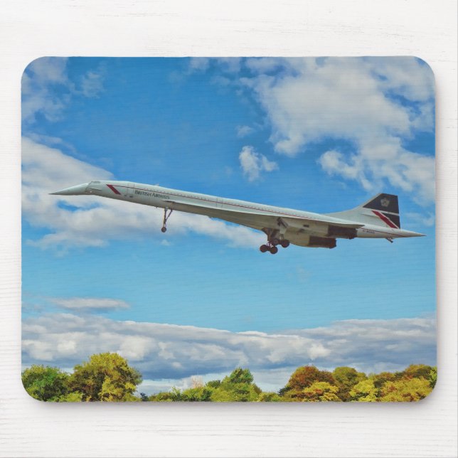 Concorde on Finals Mouse Pad (Front)