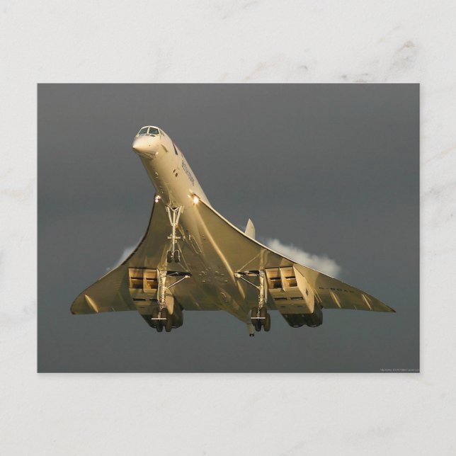 Concorde Postcard (Front)