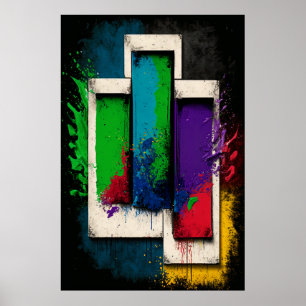 Concrete block   poster