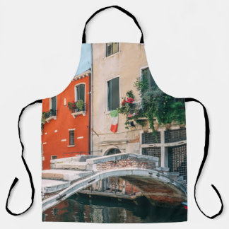 CONCRETE BRIDGE BESIDE WHITE BUILDING APRON