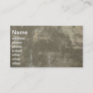 Concrete Business Card