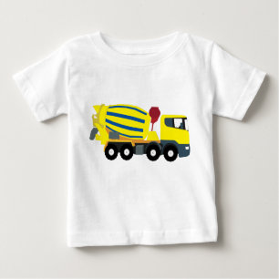 Concrete Cement Truck Construction Trucks Baby T-Shirt