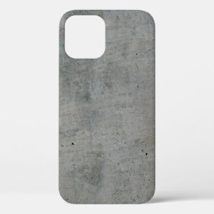 Concrete cement wall grey texture iPhone 12 case