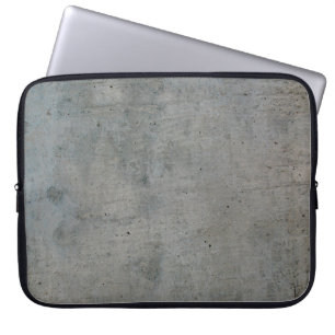 Concrete cement wall grey texture laptop sleeve