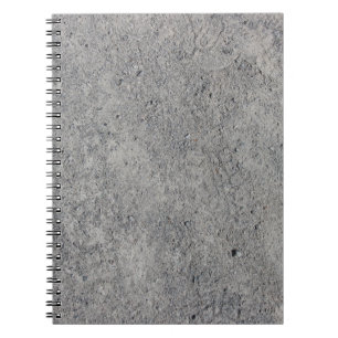 Concrete cement wall grey texture notebook