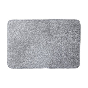 Concrete dark grey Stone Wall Texture Pattern Bath Mat