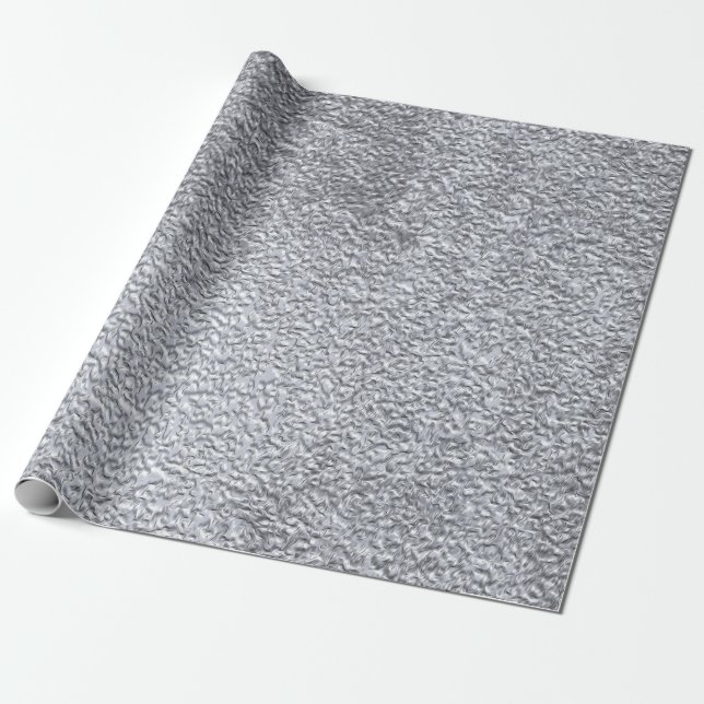 Concrete dark grey Stone Wall Texture Pattern Wrapping Paper (Unrolled)