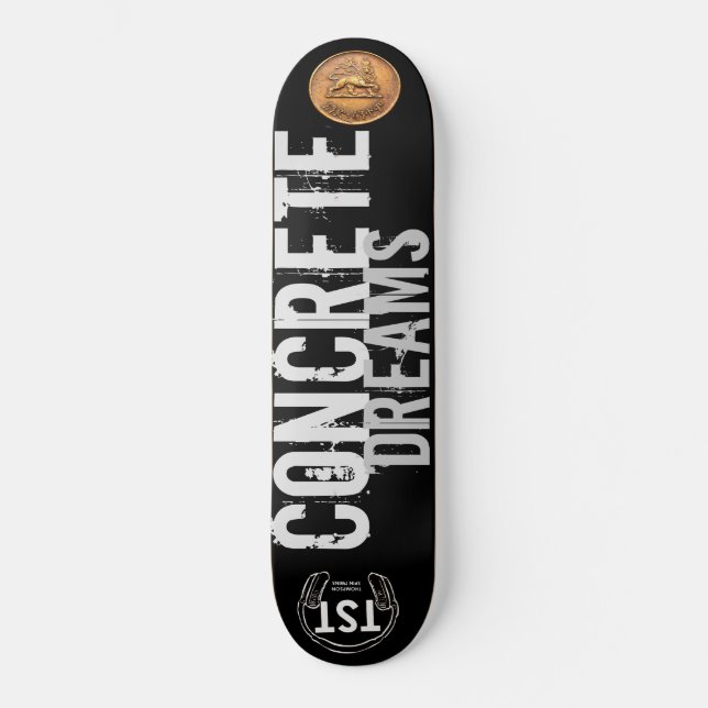 CONCRETE DREAMS Skateboard (Front)