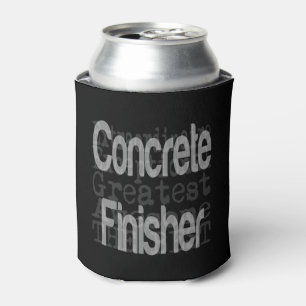 Concrete Finisher Extraordinaire Can Cooler