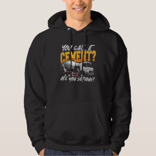 Concrete Finisher for an Concrete Construction Fan Hoodie