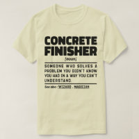 Concrete Finisher Noun Cement Worker Funny Sayings