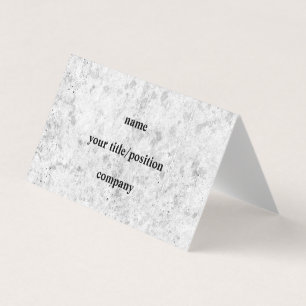 Concrete Grey Industrial Grunge Business Card