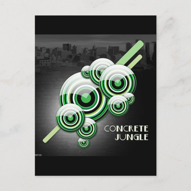 Concrete Jungle Postcard (Front)