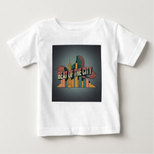 Concrete Jungle Rhythm New York Baby T-Shirt