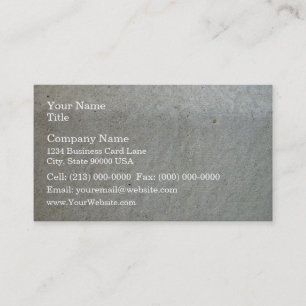 Concrete kerbing business card