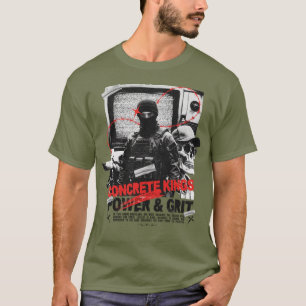 Concrete Kings – Power & Grit Urban Streetwear T-Shirt