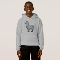 Concrete Llama Hoodie