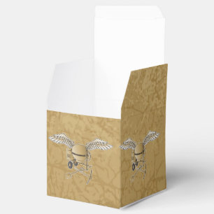 Concrete mixer beige favour box