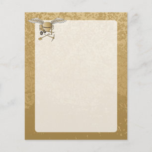 Concrete mixer beige flyer