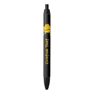 Concrete Mixer Black Ink Pen