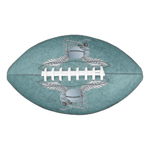 Concrete mixer blue-grey football