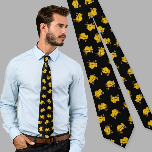 Concrete Mixer Pattern Tie (Creator Uploaded)