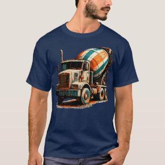 Concrete Mixer Truck 2 T-Shirt