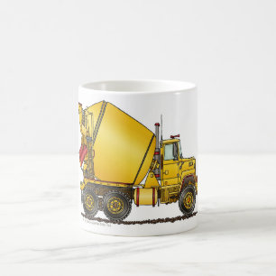 Concrete Mixer Truck Mugs