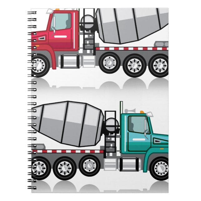 Concrete mixer Truck Notebook (Front)