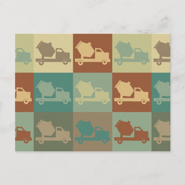 Concrete Pop Art Postcard (Front)