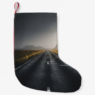 CONCRETE RAIL ROAD SMALL CHRISTMAS STOCKING