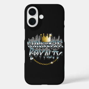 Concrete Royalty - Urban Streetwear Design iPhone 16 Case