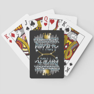 Concrete Royalty - Urban Streetwear Design Playing Cards