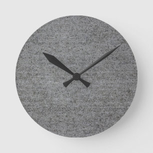 CONCRETE SLAB ~ ROUND CLOCK
