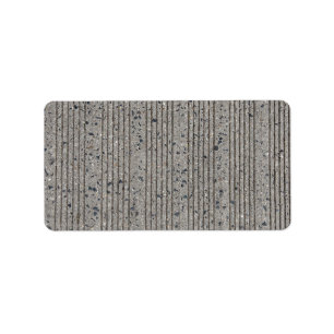 Concrete Tining Gray Cement Sidewalk Label
