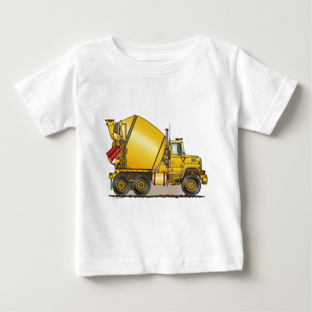 Concrete Truck Infant T-Shirt (Front)