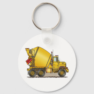 Concrete Truck Key Chain