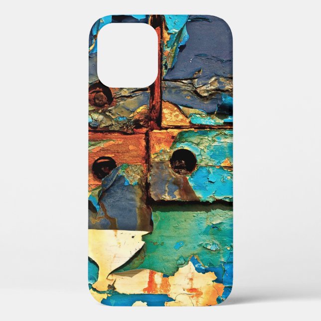Concrete wall with abstract painting Case-Mate iPhone case (Back)