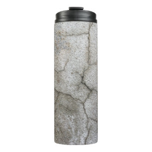 Concrete wall with cracksabstract, architecture, g thermal tumbler