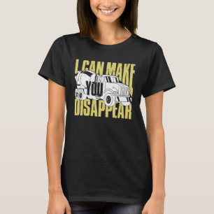 Concrete Worker I Can Make You Disappear T-Shirt