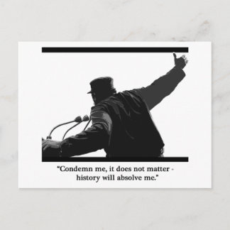 "Condemn Me" Postcard