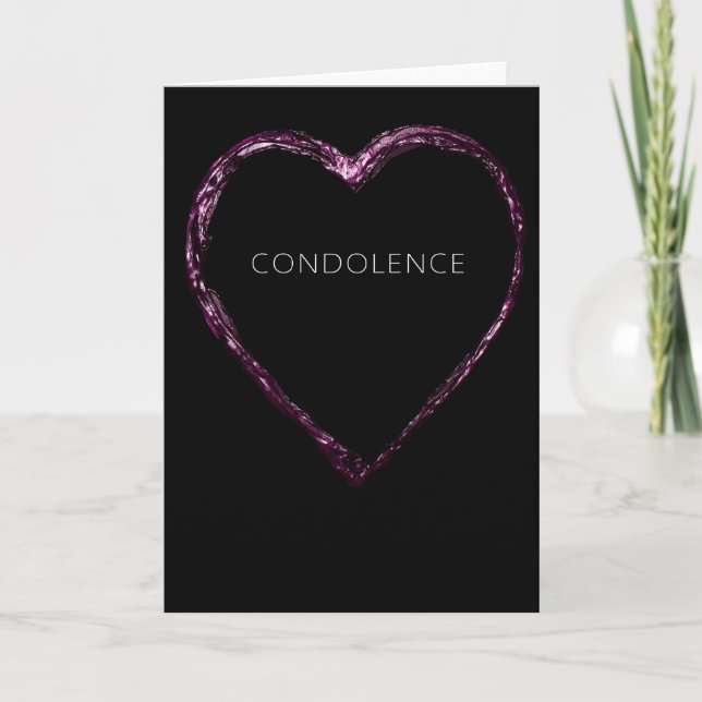 condolence card (Front)