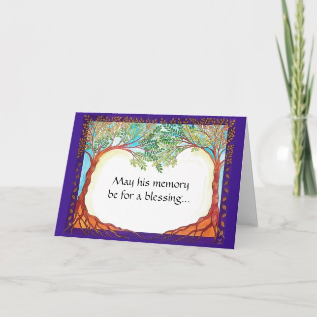 Condolence Card for a Man (Front)