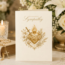 Condolence Sympathy Immaculate Heart of Mary