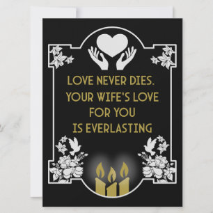 Condolences Message Wife